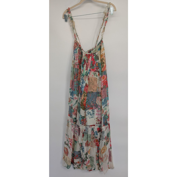 Anthropologie Floral Midi Dress - Multicolor - Picture 8 of 11